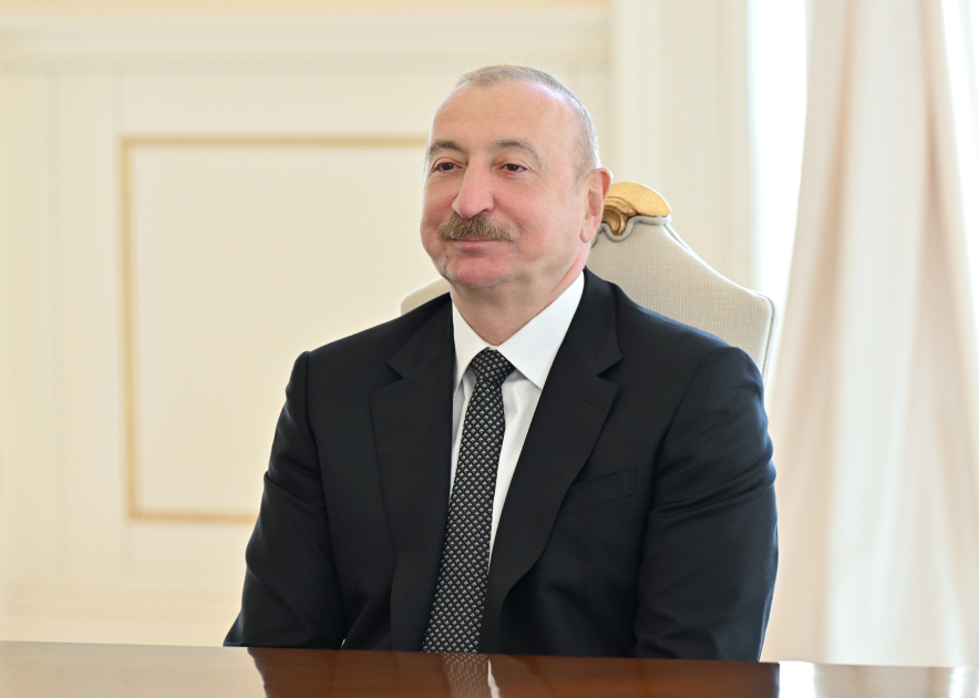 Prezident İlham Əliyev Slovakiya Milli Şurası sədrinin başçılıq etdiyi nümayəndə heyətini qəbul edib (FOTO)