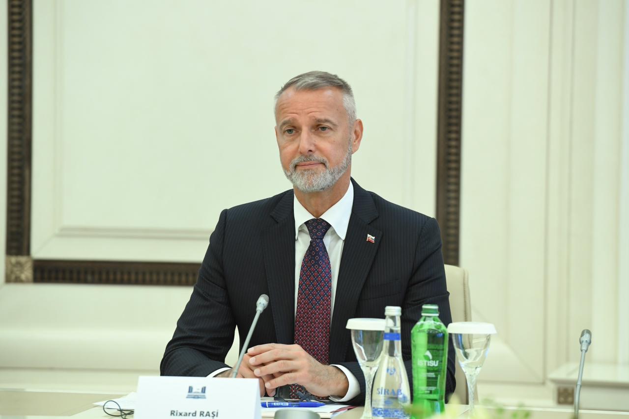 Sahibə Qafarova Slovakiya Milli Şurasının sədri ilə görüşüb (FOTO)