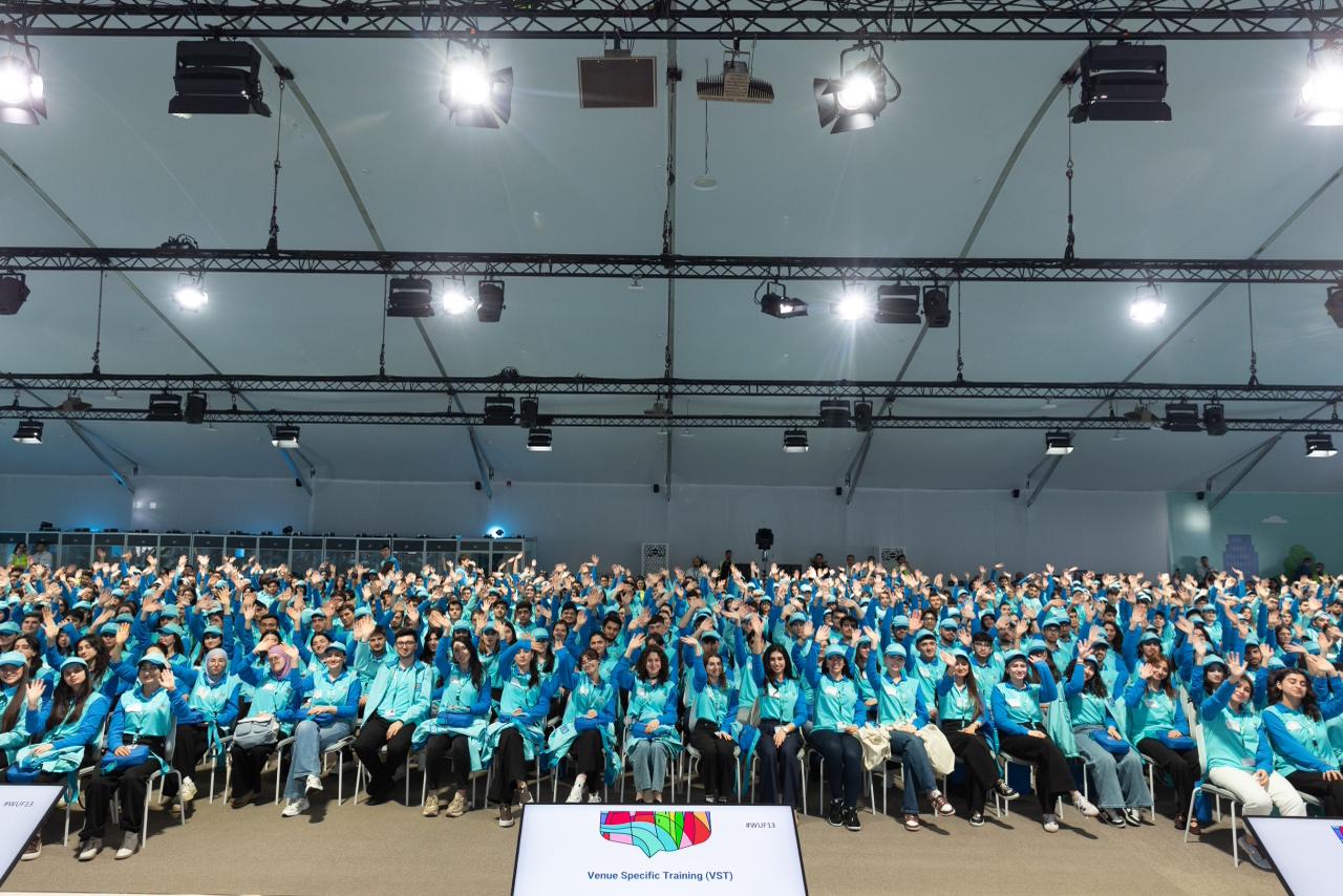 WUF13 Könüllülük Proqramı çərçivəsində məkan təlimləri başa çatıb (FOTO/VİDEO)