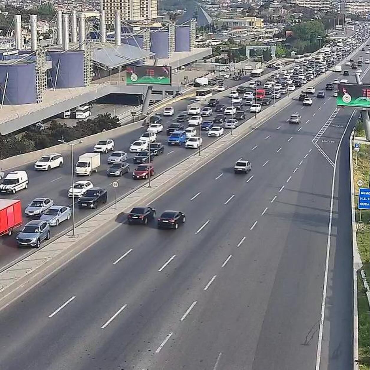 DİQQƏT: Bu yollarda tıxac var - SİYAHI (FOTO)
