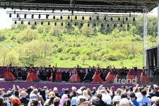 Şuşada "Xarıbülbül" Beynəlxalq Musiqi Festivalının möhtəşəm açılışı keçirilib (FOTO/VİDEO)