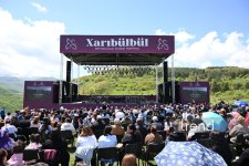 Şuşada "Xarıbülbül" Beynəlxalq Musiqi Festivalının möhtəşəm açılışı keçirilib (FOTO/VİDEO)