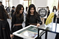 Xankəndidə “Qarabağın izi – sənətdə yaşayan dəyərlər” adlı təqdimat və sərgi keçirilib (FOTO)