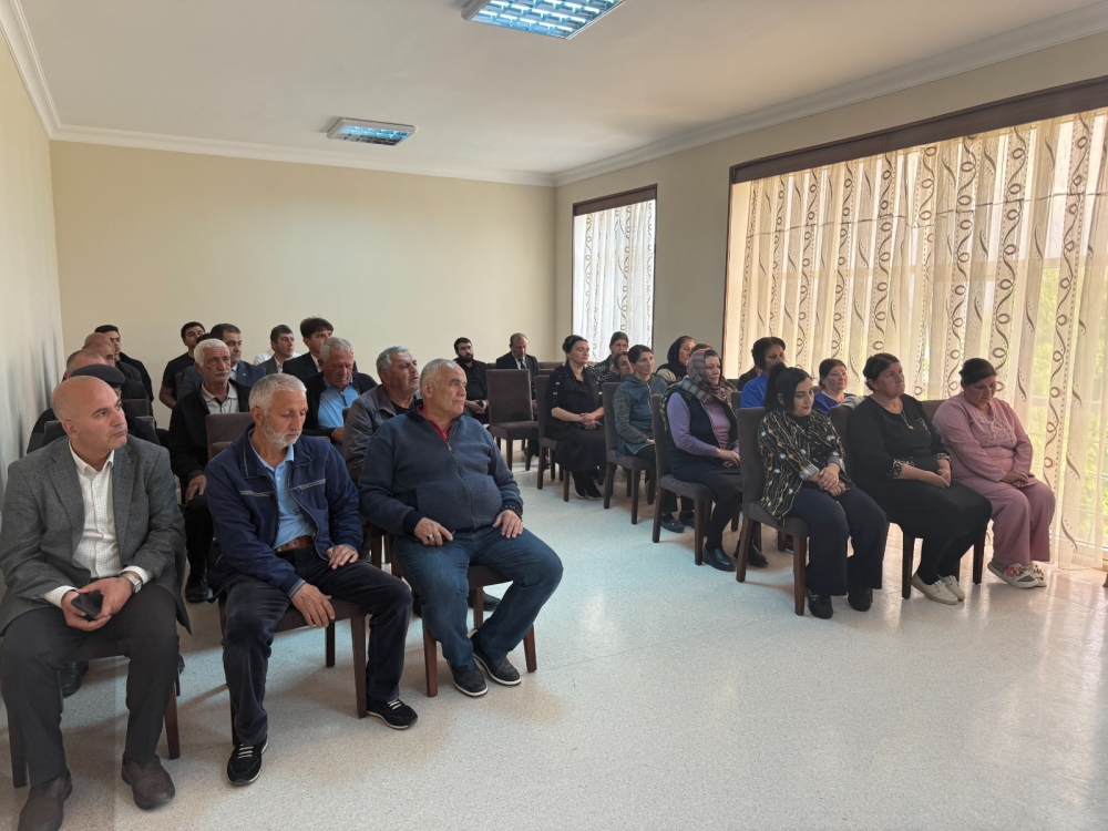 Milli Məclisin deputatı Vüqar Rəhimzadə Ordubadda seçiciləri ilə növbəti görüşünü keçirib (FOTO)