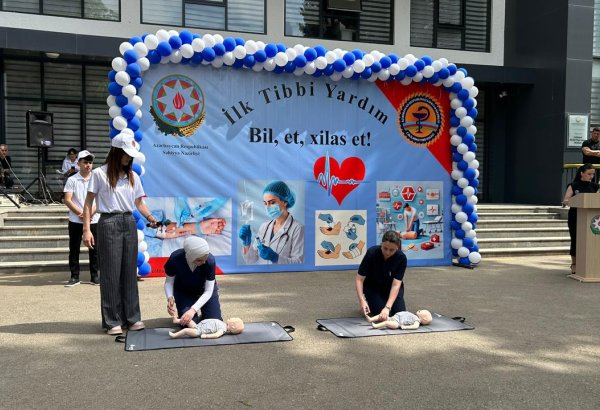 Səhiyyə Nazirliyi Cəlilabadda maarifləndirici fleşmob keçirib (FOTO)