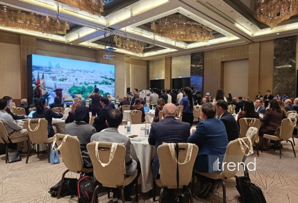 Bakıda dayanıqlı şəhər inkişafı üzrə beynəlxalq konfrans keçirilir (FOTO)