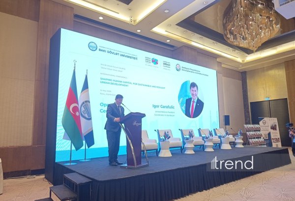 Azərbaycan qlobal münaqişələr dövründə WUF13-ə ev sahibliyi etməklə bütün dünyaya nümunə olur - BMT