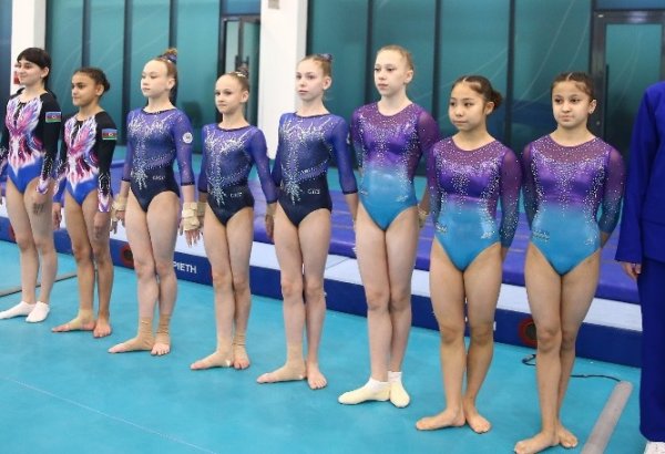 İdman gimnastikası üzrə AGF Trophy beynəlxalq turnirinə start verilib (FOTO)