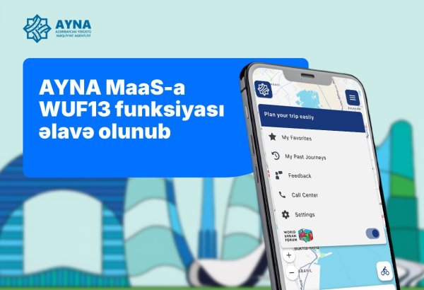 “AYNA MaaS”a “WUF13” funksiyası əlavə olunub