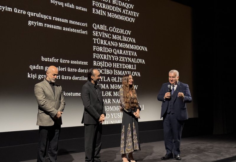 Bakı Media Mərkəzinin rəhbəri Arzu Əliyeva Londonda “Tağıyev: Neft” bədii filminin təqdimatında iştirak edib (FOTO)