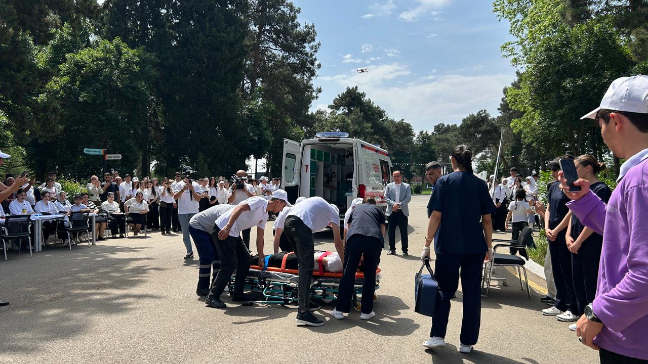 Səhiyyə Nazirliyi Cəlilabadda maarifləndirici fleşmob keçirib (FOTO)