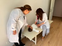 Cəbrayılda qadın və uşaqlara tibbi dəstək aksiyası keçirilib (FOTO)