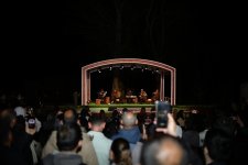“Turan” Etno-Folk Ansamblı “Xarıbülbül” musiqi festivalında çıxış edib (FOTO/VİDEO)