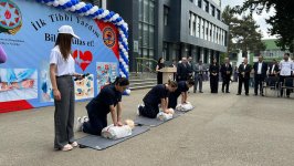 Səhiyyə Nazirliyi Cəlilabadda maarifləndirici fleşmob keçirib (FOTO)