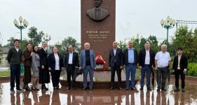 Ulu Öndər Heydər Əliyevin əziz xatirəsi Orta Asiya və Gürcüstanda silsilə tədbirlərlə anılıb (FOTO)