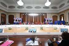 Elnur Məmmədov Avropa Şurası Nazirlər Komitəsinin 135-ci sessiyasında iştirak edib (FOTO)