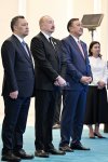 Prezident İlham Əliyev və TDT-nin qeyri-rəsmi Zirvə görüşünün digər iştirakçıları Türk Sivilizasiyası Mərkəzinin təməlqoyma mərasimində iştirak ediblər (FOTO)
