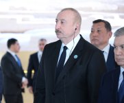Prezident İlham Əliyev və TDT-nin qeyri-rəsmi Zirvə görüşünün digər iştirakçıları Türküstanda bir sıra mədəni məkanlarla tanış olublar (FOTO) (YENİLƏNİB)