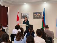 Ulu Öndər Heydər Əliyevin əziz xatirəsi Orta Asiya və Gürcüstanda silsilə tədbirlərlə anılıb (FOTO)