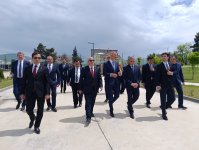 Slovakiya Milli Şurası sədrinin başçılıq etdiyi nümayəndə heyəti Xankəndidə quruculuq işləri ilə tanış olub (FOTO)