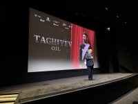 Bakı Media Mərkəzinin rəhbəri Arzu Əliyeva Londonda “Tağıyev: Neft” bədii filminin təqdimatında iştirak edib (FOTO)