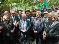 Birinci Qarabağ müharibəsinin itkin şəhidi ilə vida mərasimi keçirilib (FOTO)