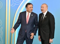 Prezident İlham Əliyev Türküstanda TDT-nin qeyri-rəsmi Zirvə görüşündə çıxış edib (FOTO) (YENİLƏNİB)