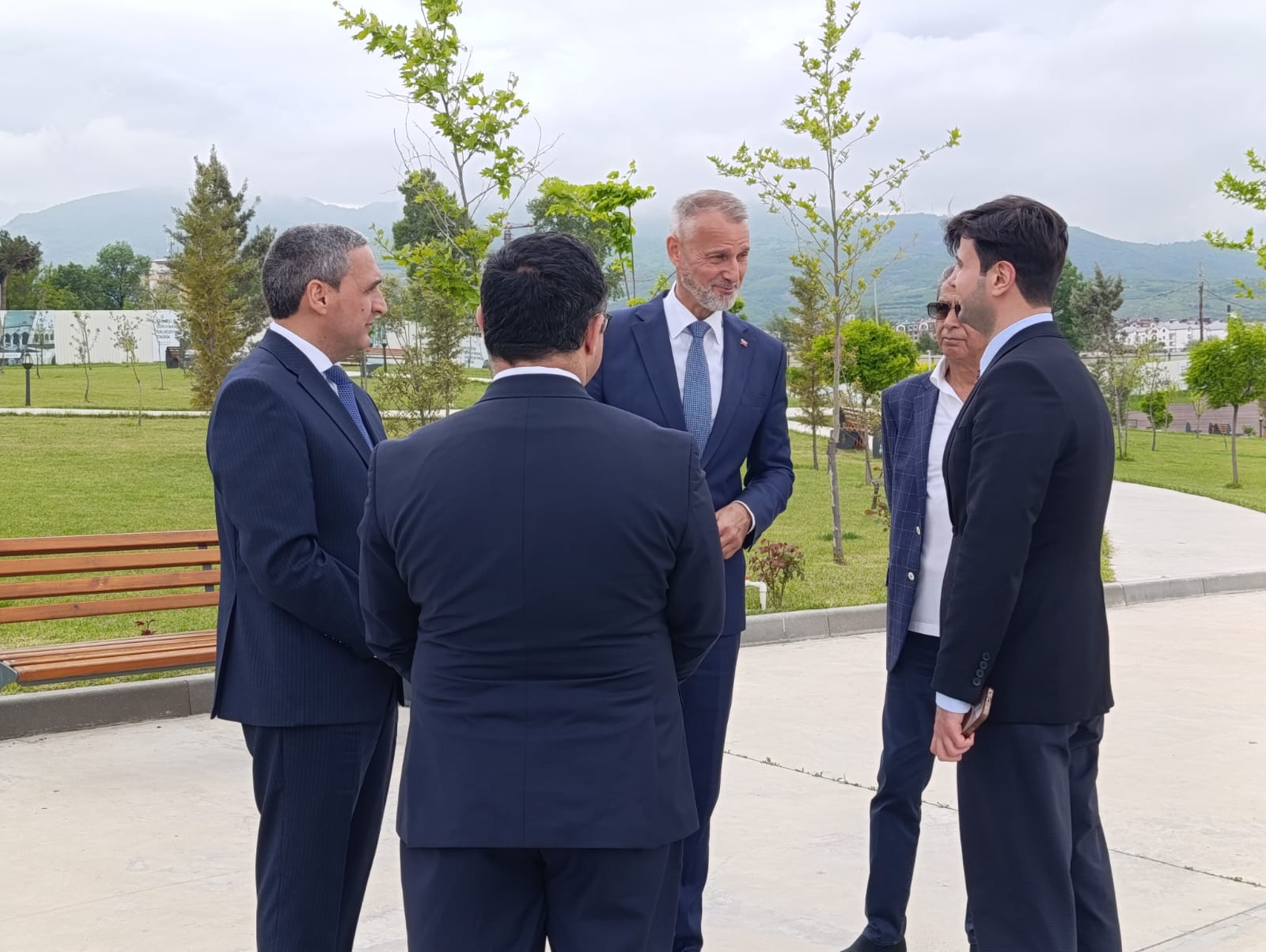 Slovakiya Milli Şurası sədrinin başçılıq etdiyi nümayəndə heyəti Xankəndidə quruculuq işləri ilə tanış olub (FOTO)