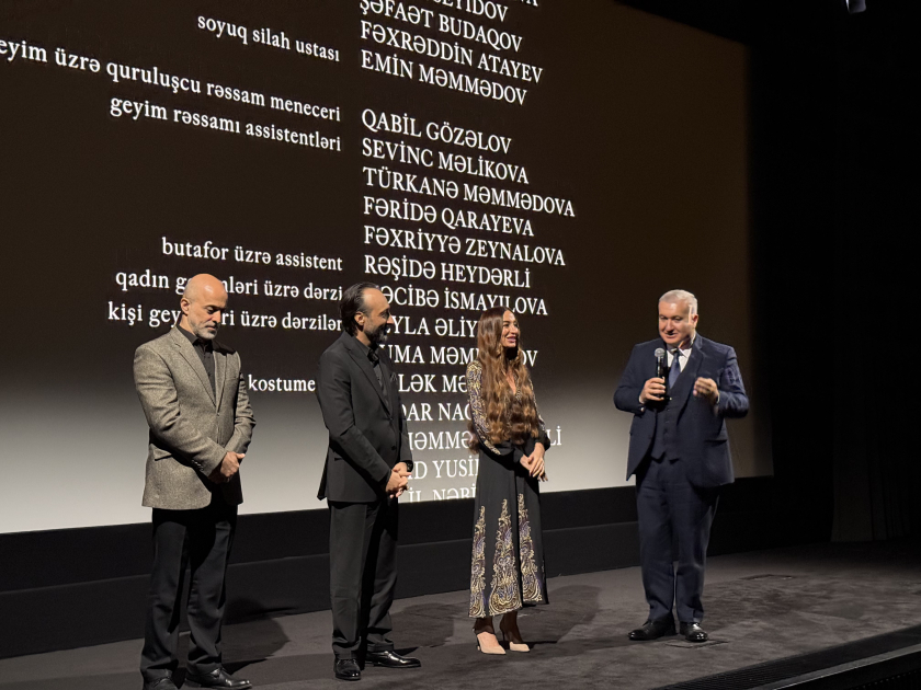 Bakı Media Mərkəzinin rəhbəri Arzu Əliyeva Londonda “Tağıyev: Neft” bədii filminin təqdimatında iştirak edib (FOTO)