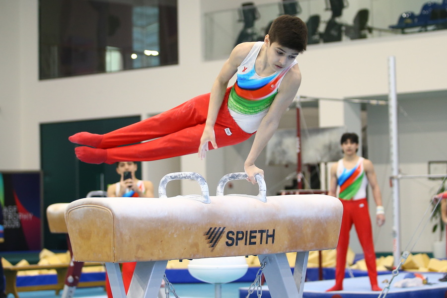 İdman gimnastikası üzrə AGF Trophy beynəlxalq turnirinə start verilib (FOTO)
