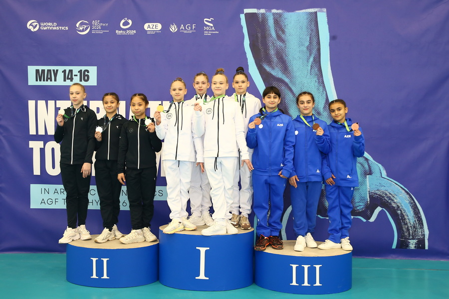 İdman gimnastikası üzrə AGF Trophy beynəlxalq turnirinə start verilib (FOTO)