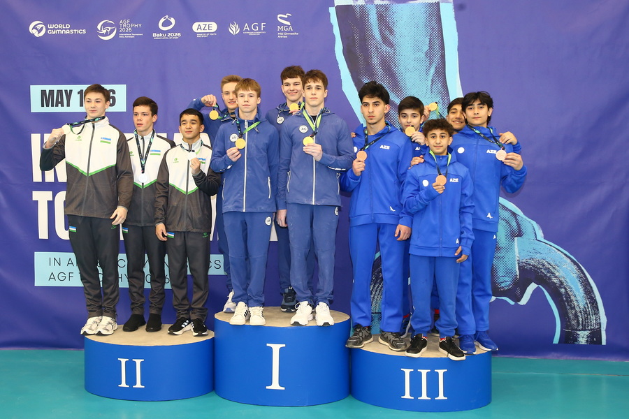 İdman gimnastikası üzrə AGF Trophy beynəlxalq turnirinə start verilib (FOTO)