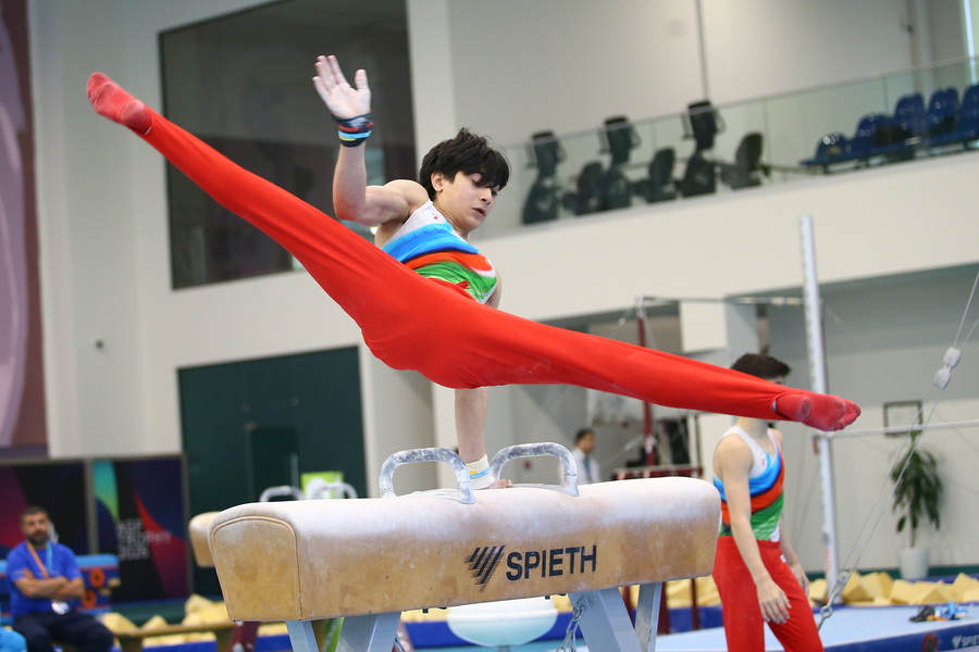 İdman gimnastikası üzrə AGF Trophy beynəlxalq turnirinə start verilib (FOTO)