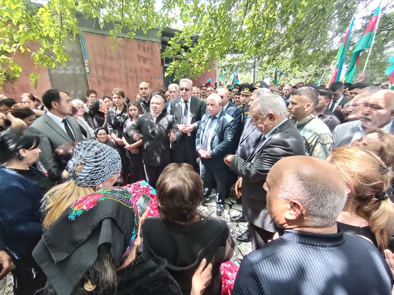 Birinci Qarabağ müharibəsinin itkin şəhidi ilə vida mərasimi keçirilib (FOTO)