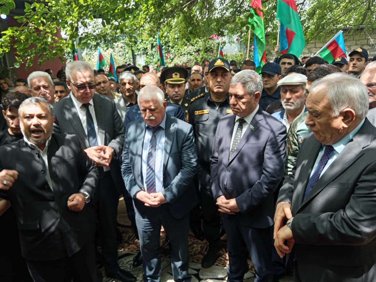 Birinci Qarabağ müharibəsinin itkin şəhidi ilə vida mərasimi keçirilib (FOTO)