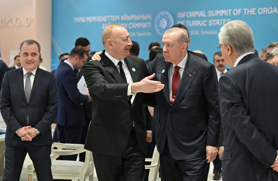 Prezident İlham Əliyev Türküstanda TDT-nin qeyri-rəsmi Zirvə görüşündə iştirak edib (FOTO/VİDEO)(YENİLƏNİB)
