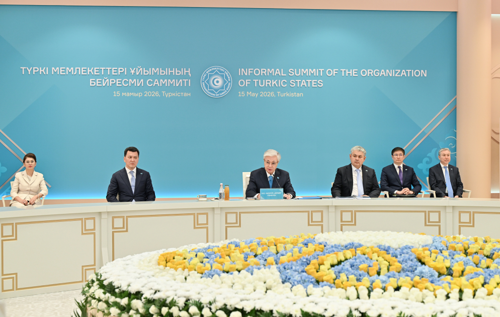 Prezident İlham Əliyev Türküstanda TDT-nin qeyri-rəsmi Zirvə görüşündə çıxış edib (FOTO) (YENİLƏNİB)