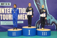 Gimnastlarımız turniri 16 medalla başa vurublar (FOTO)