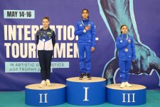 Gimnastlarımız turniri 16 medalla başa vurublar (FOTO)