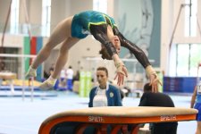 Gimnastlarımız turniri 16 medalla başa vurublar (FOTO)