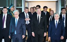 Prezident İlham Əliyevin Qazaxıstana səfəri başa çatıb (FOTO/VİDEO)