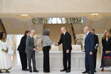 Prezident İlham Əliyev BMT-nin Məskunlaşma Proqramının icraçı direktorunu qəbul edib (FOTO)