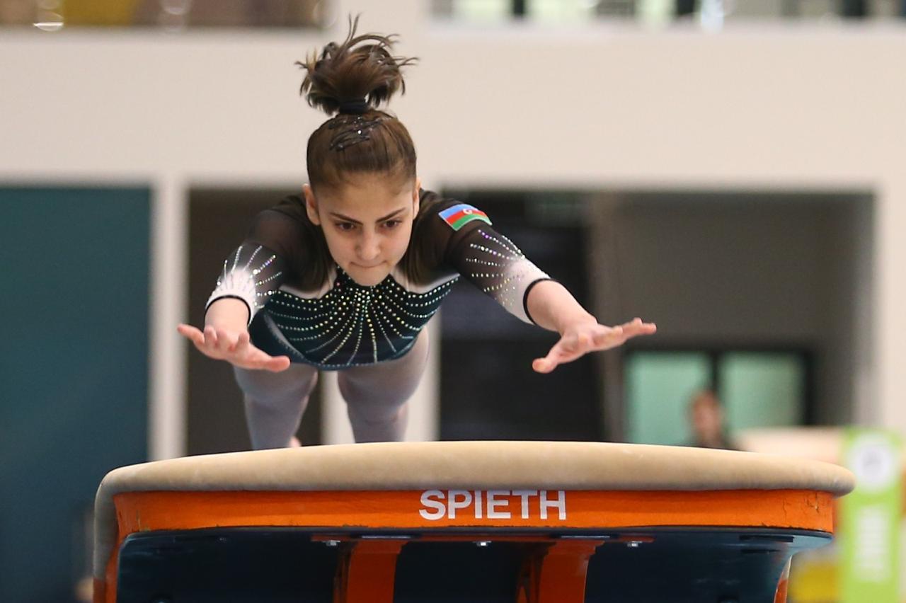 Gimnastlarımız turniri 16 medalla başa vurublar (FOTO)