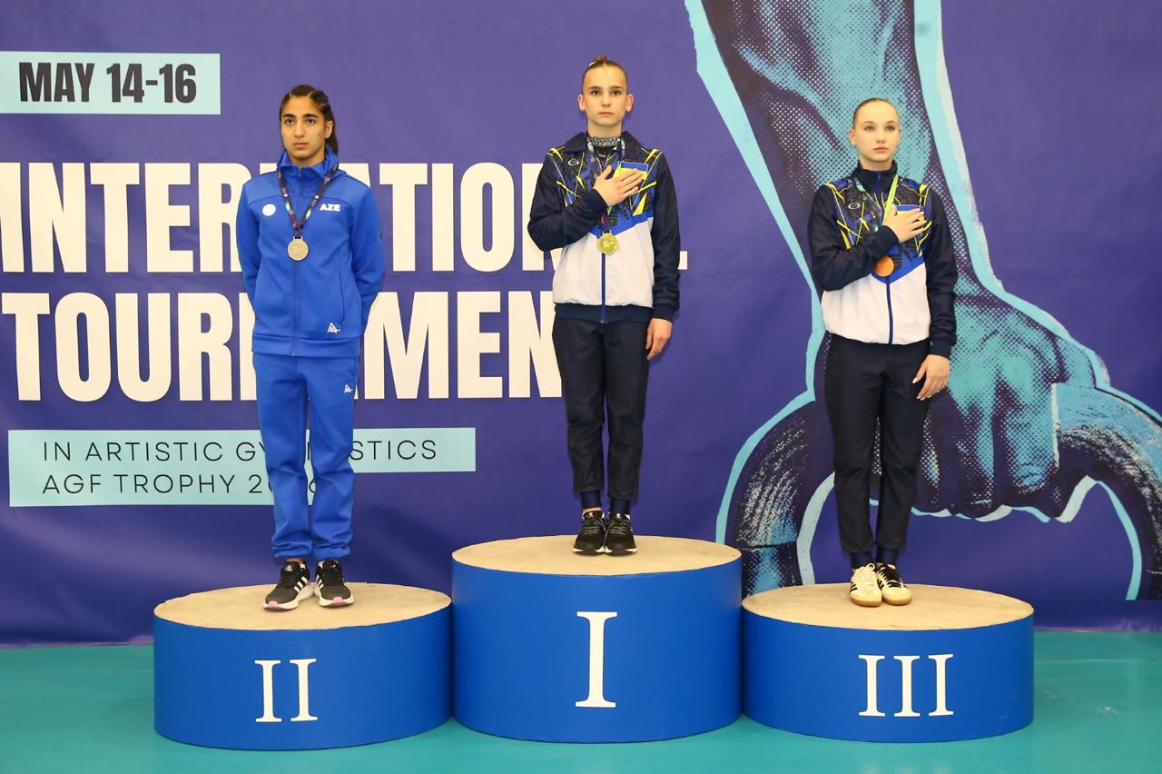 Gimnastlarımız turniri 16 medalla başa vurublar (FOTO)