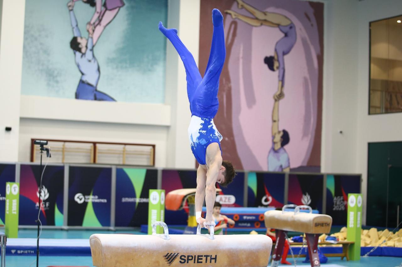 Gimnastlarımız turniri 16 medalla başa vurublar (FOTO)