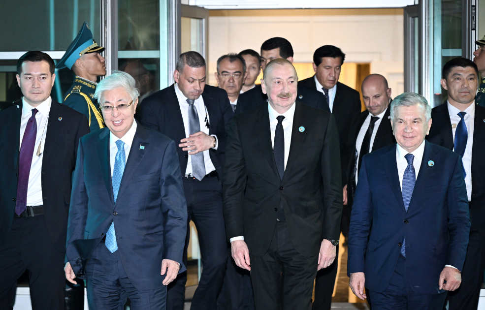 Prezident İlham Əliyevin Qazaxıstana səfəri başa çatıb (FOTO/VİDEO)