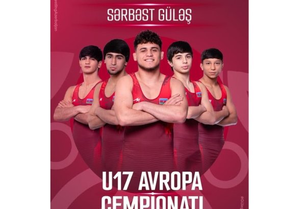 Azərbaycanın sərbəst güləşçiləri Avropa çempionatının bir günündə 5 medal qazanıblar