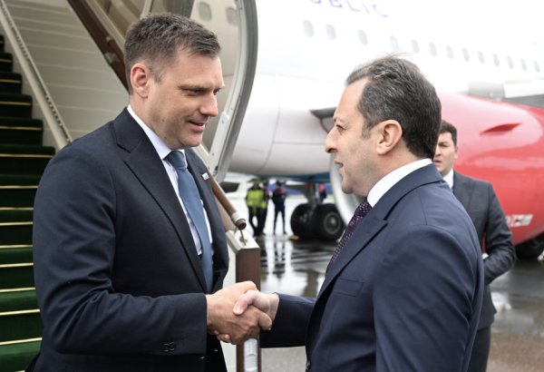 Slovakiya Baş nazirinin müavini Azərbaycana səfərə gəlib (FOTO)