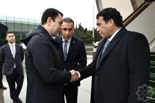 Liviyanın Prezident Şurasının Sədri Azərbaycana səfərə gəlib (FOTO)