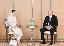Prezident İlham Əliyev Pakistanın Pəncab əyalətinin Baş nazirini qəbul edib (FOTO)